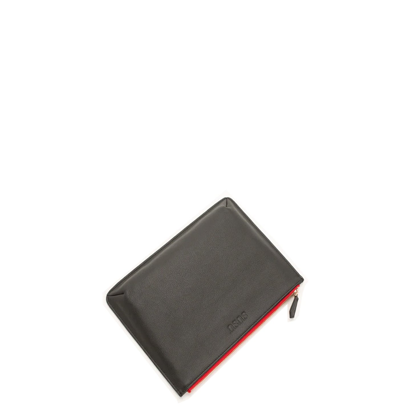 iPad Case Leather Clutch Bag Black Evening Purse